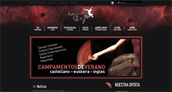 Desktop Screenshot of deshojandoladanza.com